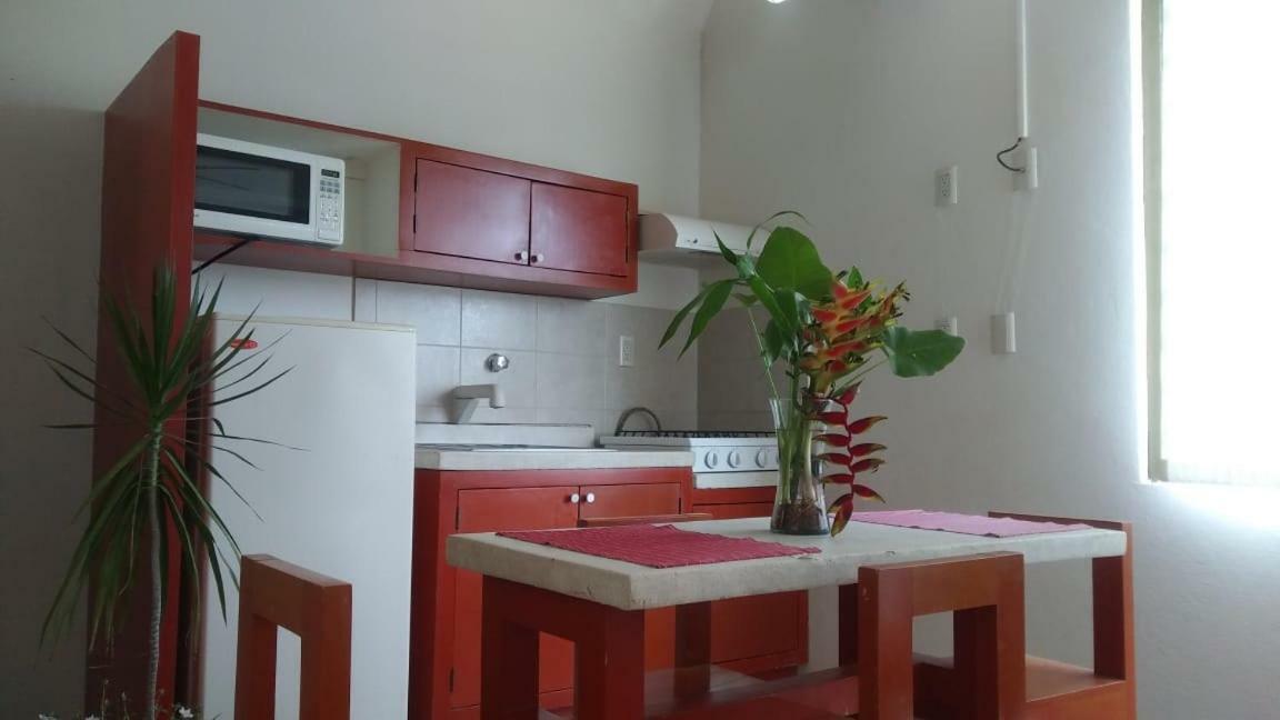 Apartament Departamentos De La Reina Roja Palenque Zewnętrze zdjęcie